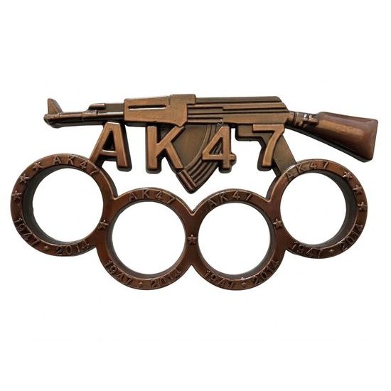 Boxer na ruku mosazný - bronzový 2142