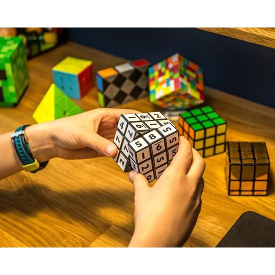 Sudoku kostka SPEED CUBE - BÍLÁ