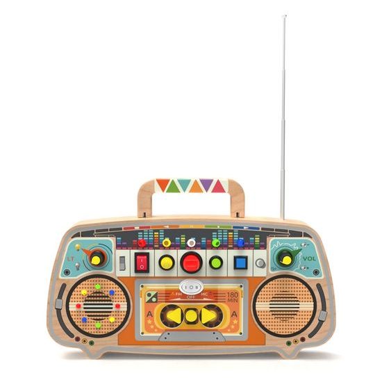 2Kids Toys Activity board Dřevěné FM rádio