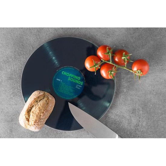Kuchyňská deska - Retro vinylový design