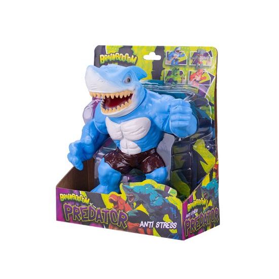 Toys&Trends Brainboooom monstrum strečové žralok 22cm v krabičce