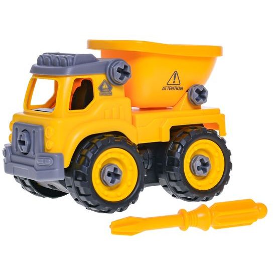 Auto stavební sklápěčka šroubovací 12cm volný chod v krabičce