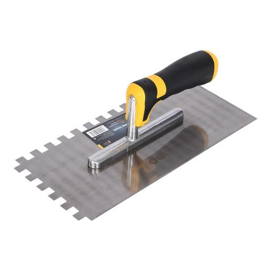 Zednické hladítko ozubené 280x130mm nerezové