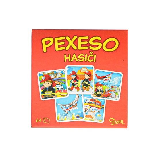 Pexeso Hasiči 64ks v krabičce