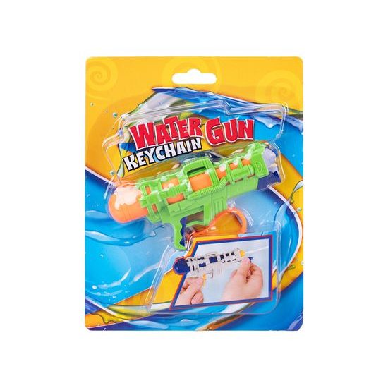 Sun Fun přívěsek na klíče vodní pistole 12cm 2barvy na kartě