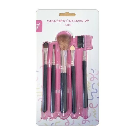 Neli Štětec na makeup sada 5ks 14cm