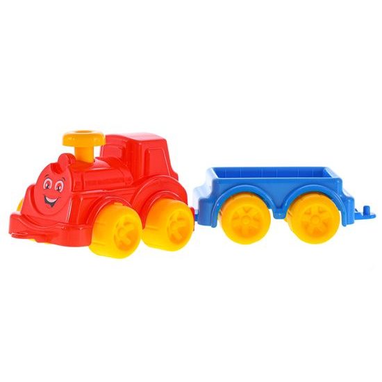 Lokomotiva 23,5cm s vagónem 12m+ 2barvy v síťce