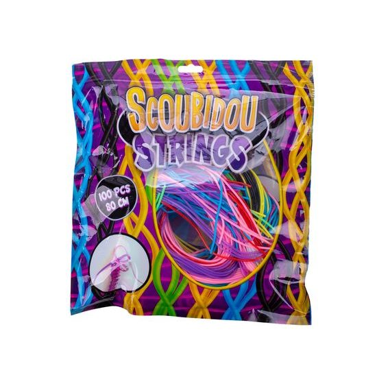 Toys&Trends scoubidou zaplétací bužírky 80cm 100ks v sáčku