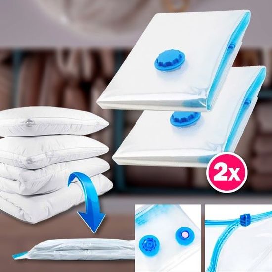 Vakuové úložné sáčky VACUUMBAGS 60×80 cm, 2 ks