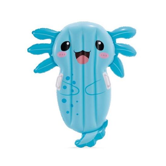 INTEX Lehátko axolotl s úchyty nafukovací