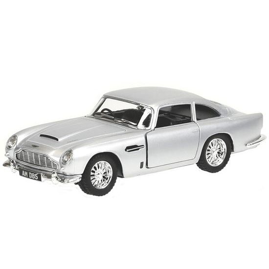 Kinsmart Aston Martin DB5 1:38 12,5cm kov na zpětný chod 4barvy 12ks v DBX