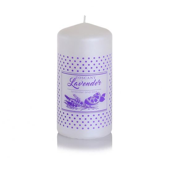 Bartek Svíčka slupek 50x100 Toscany Lavender