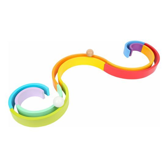 small foot Dřevěná skládací duha XL