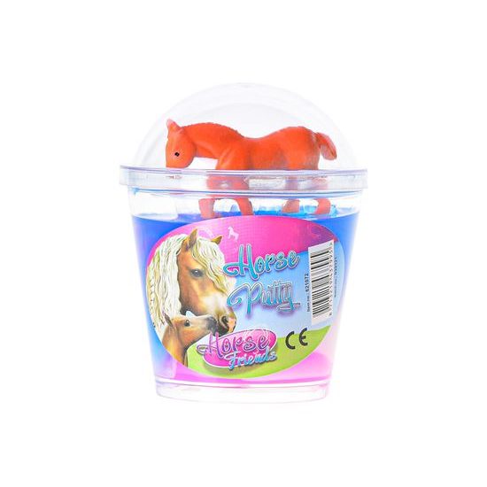 Horse Friends hmota v kelímku s koníkem 4barvy 12ks v DBX