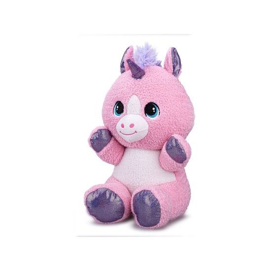 Jednorožec plyšový 37cm sedící 0m+ v sáčku