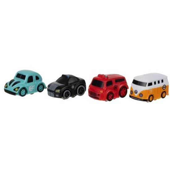 Auto překážková dráha s pohyblivými prvky