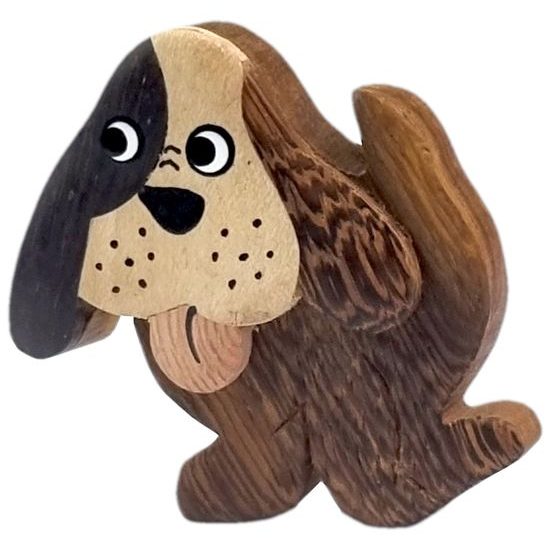 2Kids Toys Dřevěná magnetka velká Pes