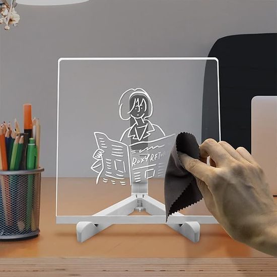 Akrylová osvětlovací tabule LED se 7 značkami - LUMOBOARD