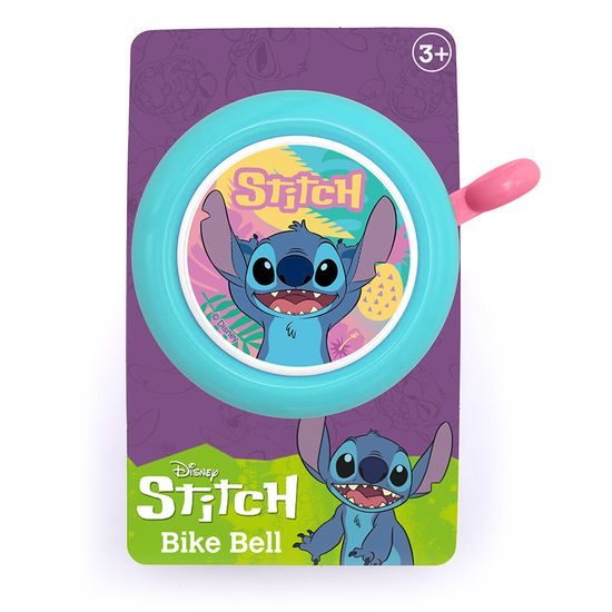 Kovový zvonek na kolo Stitch
