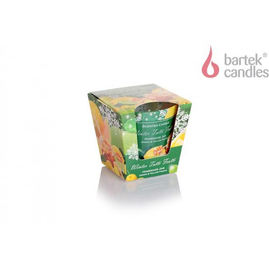 Bartek Svíčka sklo 115g Winter Tutti Frutti