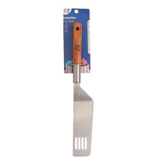 Lopatka na dort zubatá 29cm