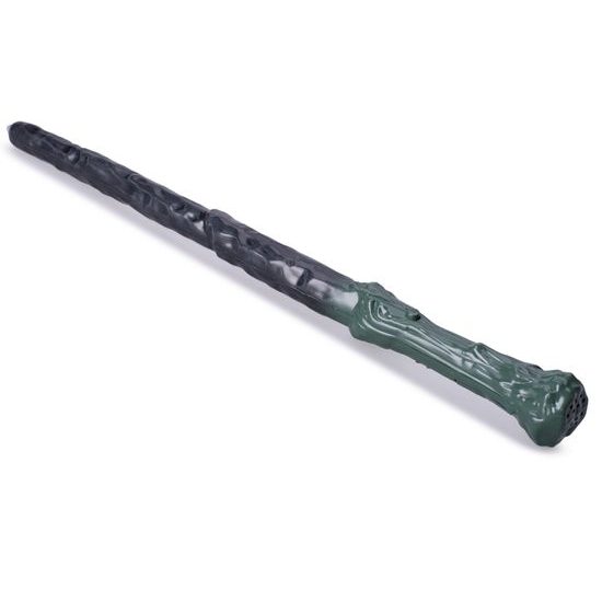 Hůlka kouzelnická 36cm zelená na baterie se světlem a zvukem na kartě
