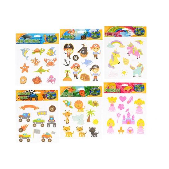 Toys&Trends nálepky gelové 6druhů v sáčku