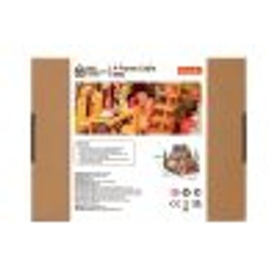 RoboTime 3D dřevěná skládačka Miniatura domečku Útulná lesní chata