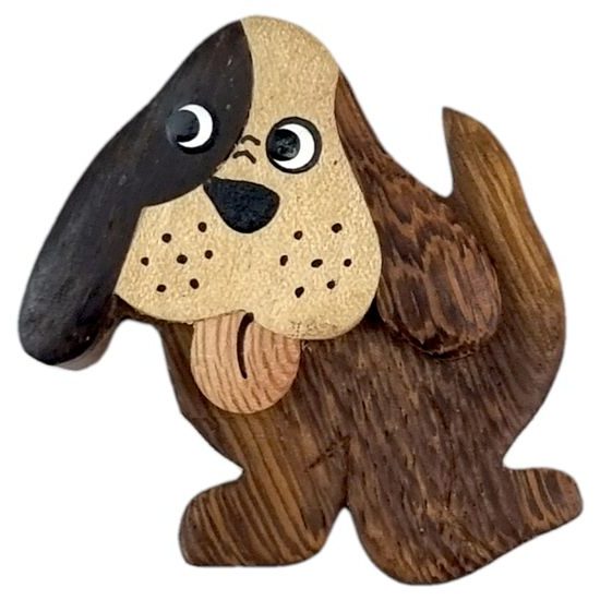 2Kids Toys Dřevěná magnetka velká Pes