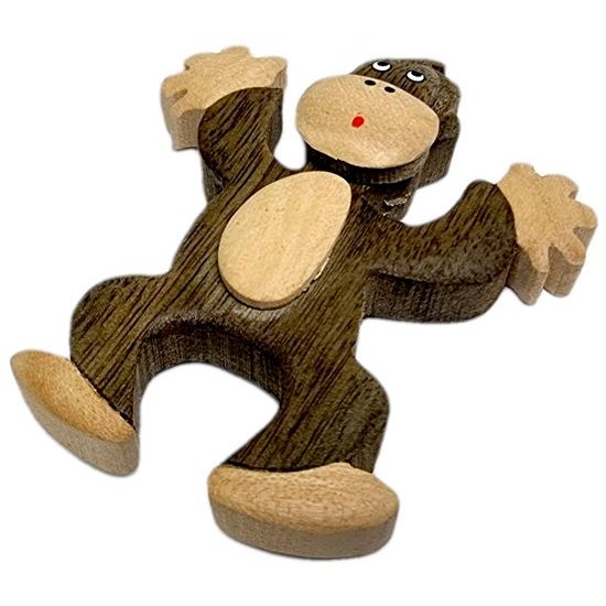 2Kids Toys Dřevěná magnetka velká Opice
