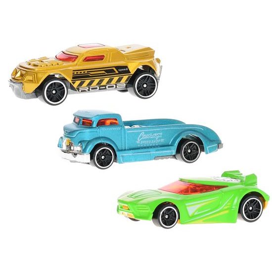 Roadblasters sada aut 6,5cm 3ks vystřelovací + dopravní značky 2barvy v krabičce