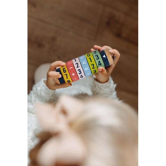 small foot Dřevěná válečková kalkulačka