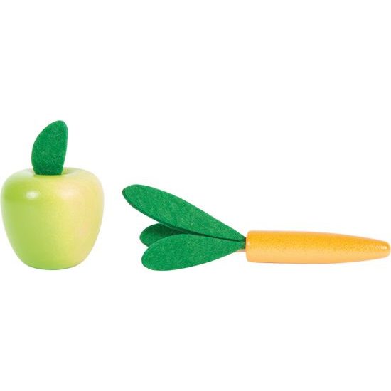 small foot Sada péče o koně s taškou červená