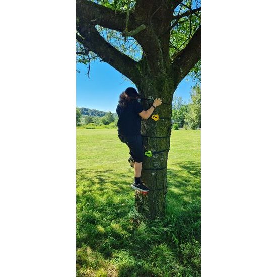 2Kids Toys Lezecké úchyty s popruhy na strom 12 ks