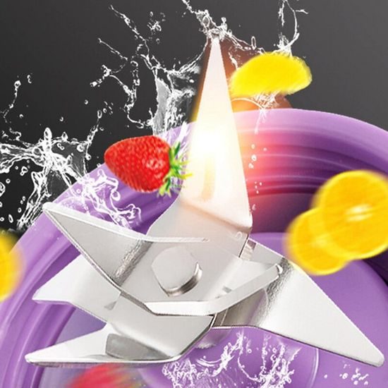 Přenosný USB smoothie maker - fialová