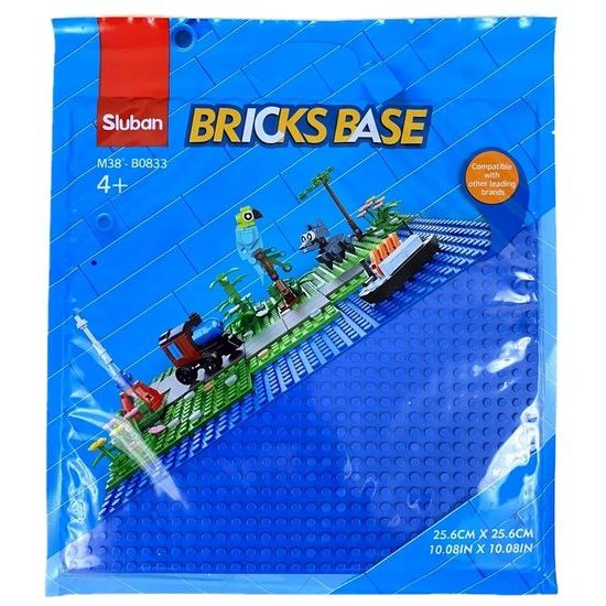 Sluban Bricks Base M38-B0833E Základová deska 32x32 modrá