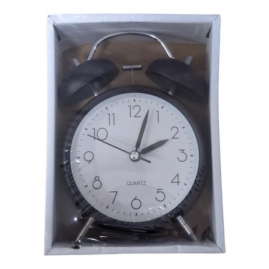 Budík s mechanickým zvoněním 16cm