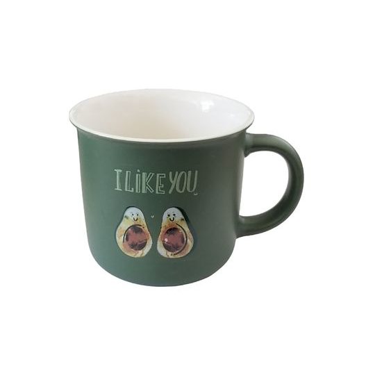 Porcelánový hrnek - Avokádo 9cm
