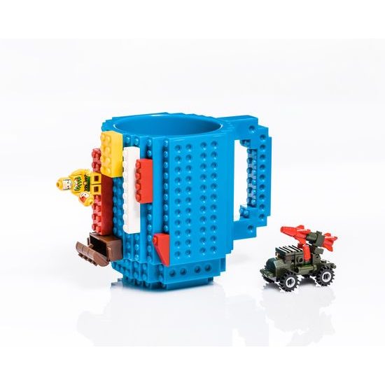Hrnek Building blocks - MODRÝ