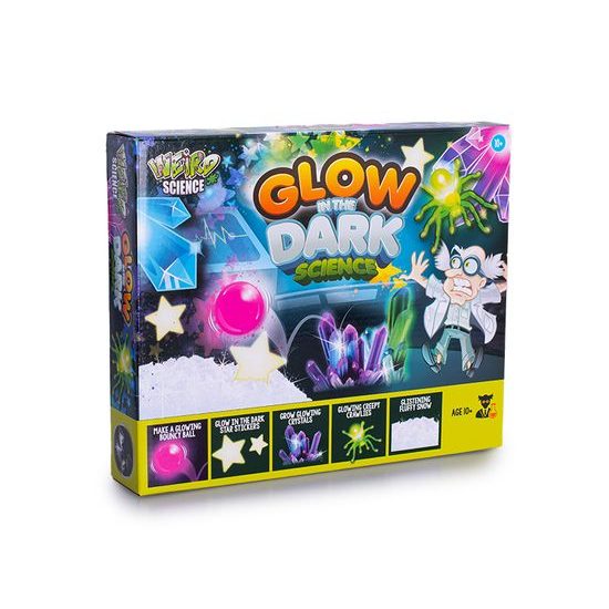 Glow in the dark - sada pokusů v krabičce