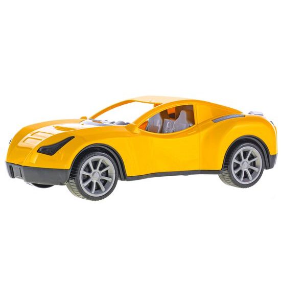 Auto sportovní 38cm na volný chod 2barvy 24m+ v síťce