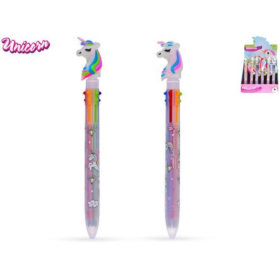 Unicorn propiska duhová 17cm 2barvy 36ks v DBX