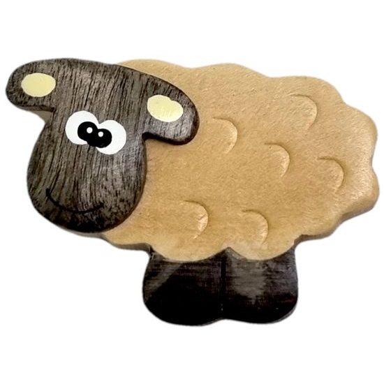 2Kids Toys Dřevěná magnetka velká Ovce