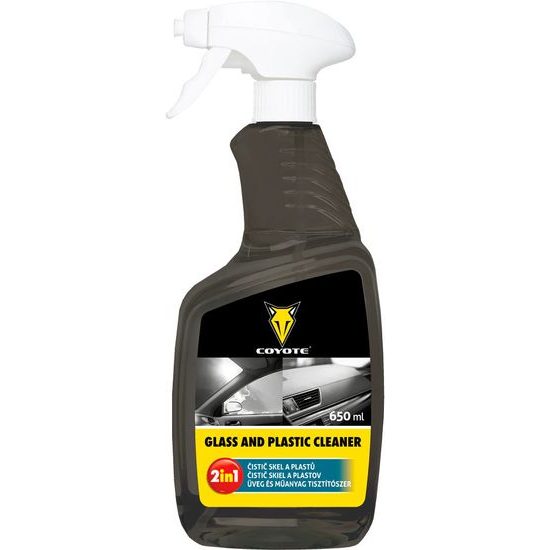 COYOTE Čistič skel a plastů 650ml
