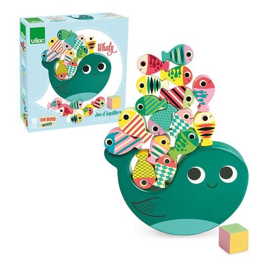 Vilac Motorická balanční hra Velryba