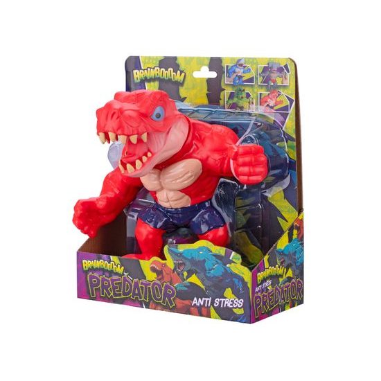 Toys&Trends Brainboooom monstrum strečové tyranosaurus 22cm v krabičce