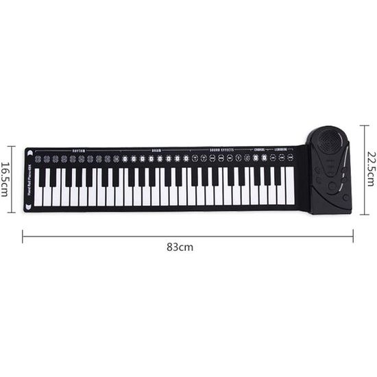 Rolovací piano - 49 kláves