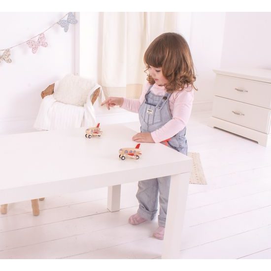 Bigjigs Toys Dřevěné natahovací letadlo 1 ks