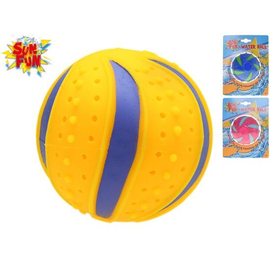 Sun Fun míč do vody 8cm 3barvy na kartě