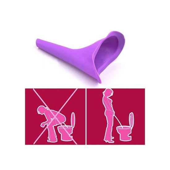 Cestovní hygienická pomůcka pro ženy, pro čůrání ve stoje